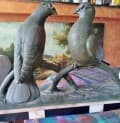 Estimation de la Sculpture de Deux Pigeons de Louis Albert Carvin (Fin 19ème siècle)