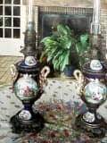 Estimating the Value of an Antique Art Deco Oil Lamp