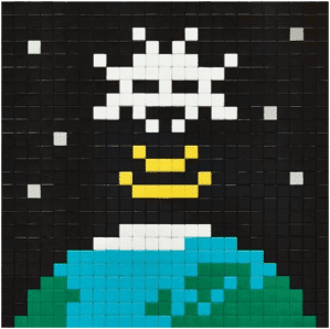 Mosaïque originale Invader : expertise et estimation