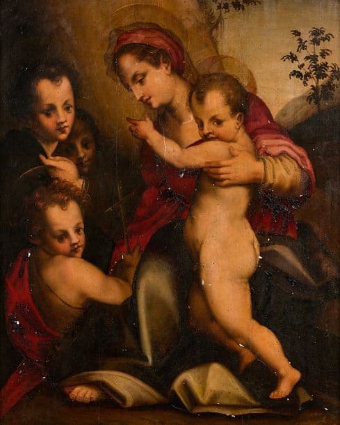 Tableau du XVIème siècle
