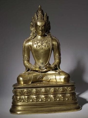 Vente pour 420 000 euros d’une statuette Ecole de Zanabazar