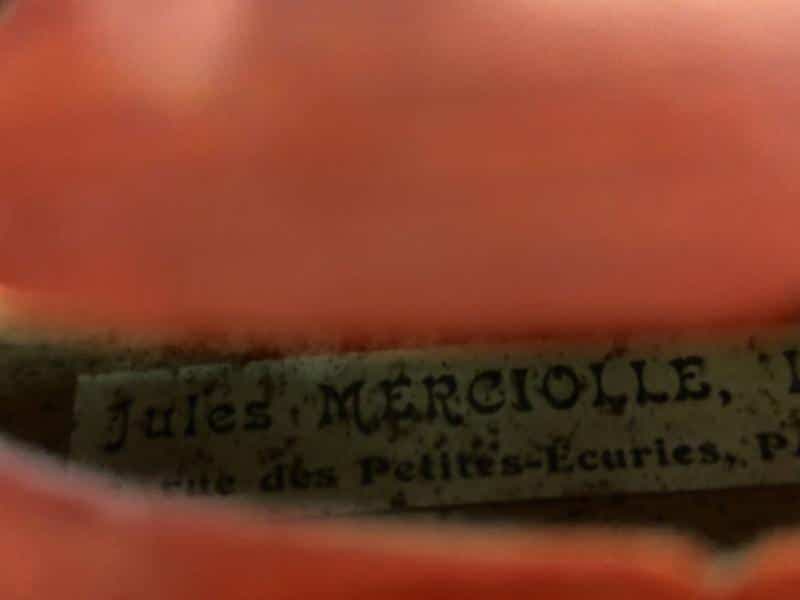 Estimation de la valeur d’un violon de 36 cm signé Jules Merciolles