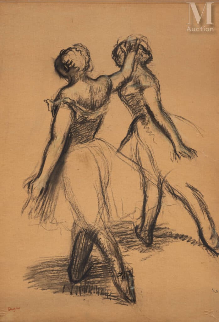 Fusain Degas vendu 120 000 € à Paris