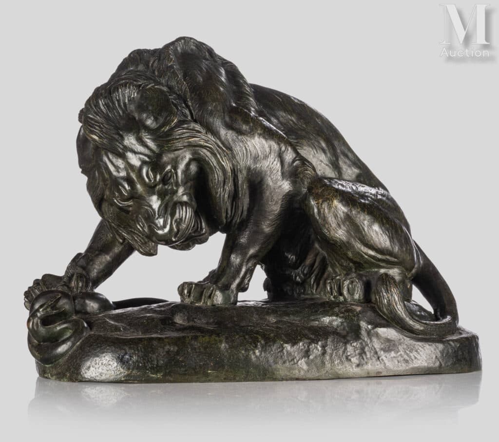 Sculpture Lion Barye : expertise et estimation