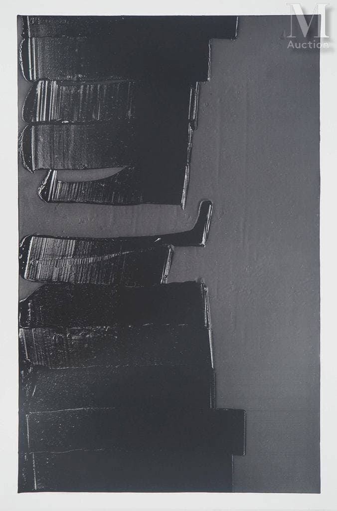 Peinture Pierre Soulages : expertise et estimation sur le marché de l’art