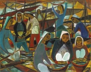 Peinture Lin Fengmian : expertise et estimation Peinture Lin Fengmian : expertise et estimation