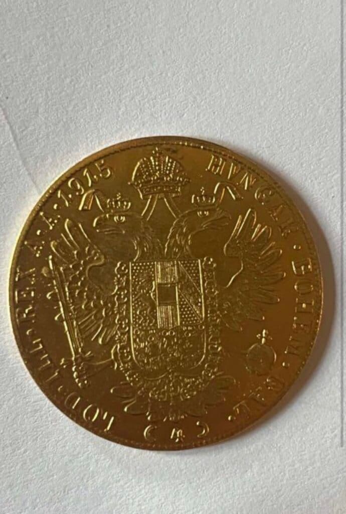 Estimation de la pièce en or 4 ducats de 1915 : histoire et valeur Estimation de la pièce en or 4 ducats de 1915 : histoire et valeur