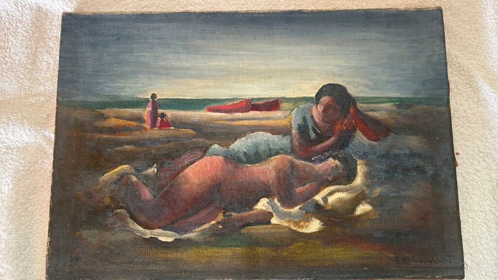 Peinture à l’huile sans cadre : estimation d’une œuvre de 35×24 cm Peinture à l’huile sans cadre : estimation d’une œuvre de 35×24 cm