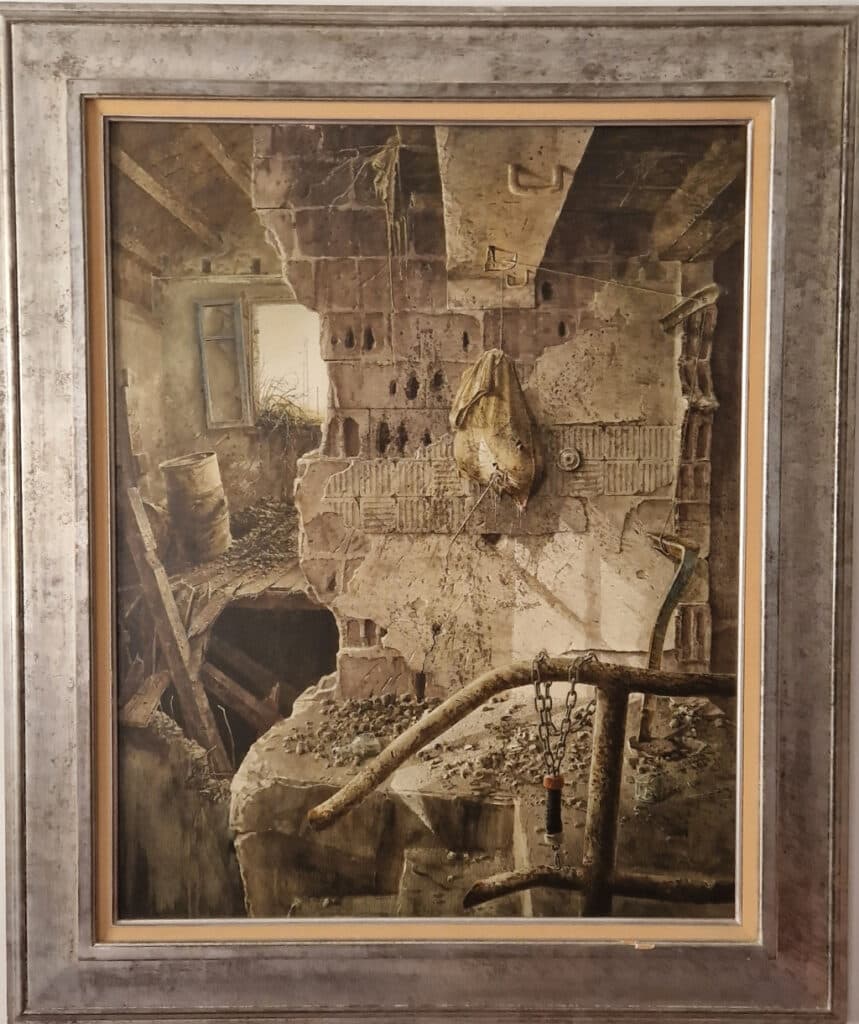 Estimation d’une acrylique sur toile “La maison délaissée” de 1977 Estimation d’une acrylique sur toile “La maison délaissée” de 1977