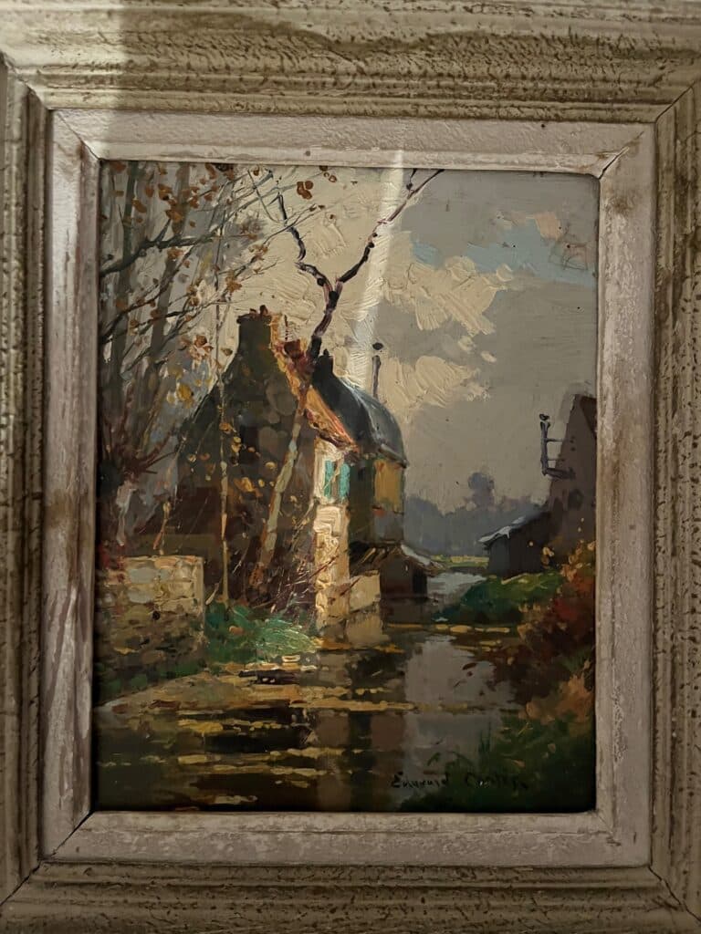 Estimation d’un tableau d’E. Cortes de 20×30 cm avec cadre en bois Estimation d’un tableau d’E. Cortes de 20×30 cm avec cadre en bois