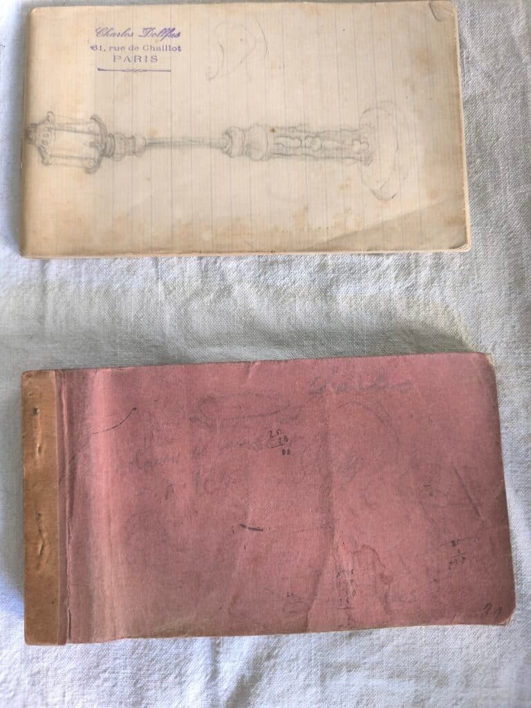 Estimation de carnets de dessins aéronautiques de Charles Dollfus Estimation de carnets de dessins aéronautiques de Charles Dollfus