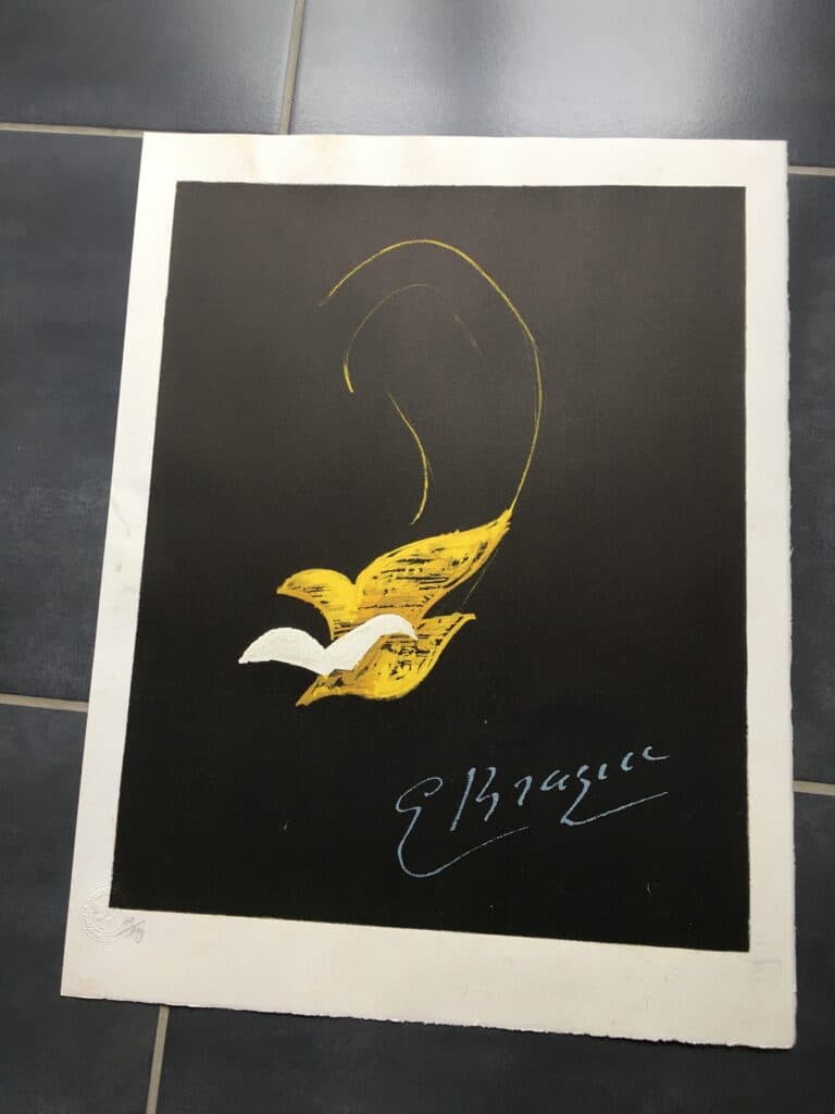 Estimation d’une lithographie “Métamorphose DYONISOS” de Georges Braque Estimation d’une lithographie “Métamorphose DYONISOS” de Georges Braque